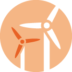 Wind Turbines Hover Icon