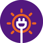 Solar Electricity Icon
